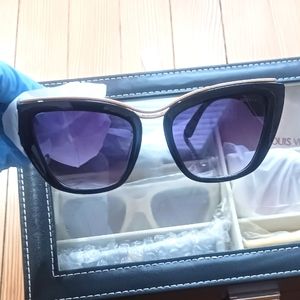 NEW DOLCE&GABBANA BLACK SUNGLASSES DG22038 EYEWEAR